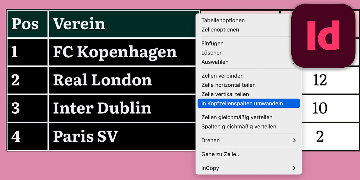 InDesign Update 21.5 – Änderungen für barrierefreie Tabellen