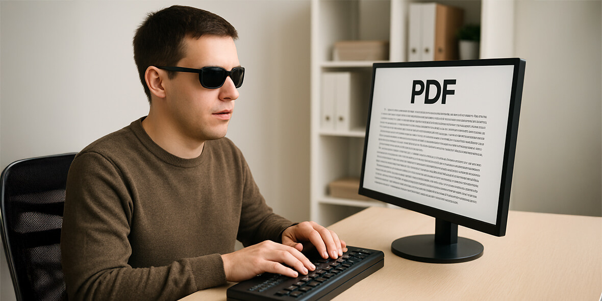 Testen von barrierefreien PDF-​Dokumenten = Vorlesen-Lassen?